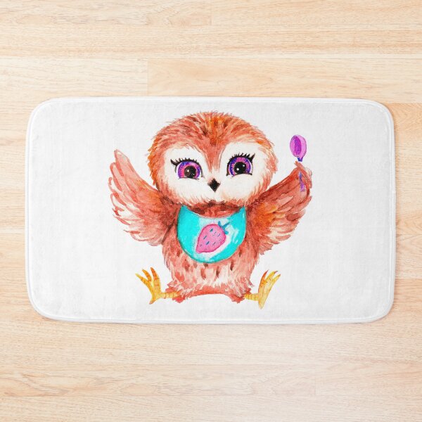Item preview, Beautiful colorful Owl. Сartoon baby owl. Cartoon Owl Art.  designed and sold by ZheltakovaIana.