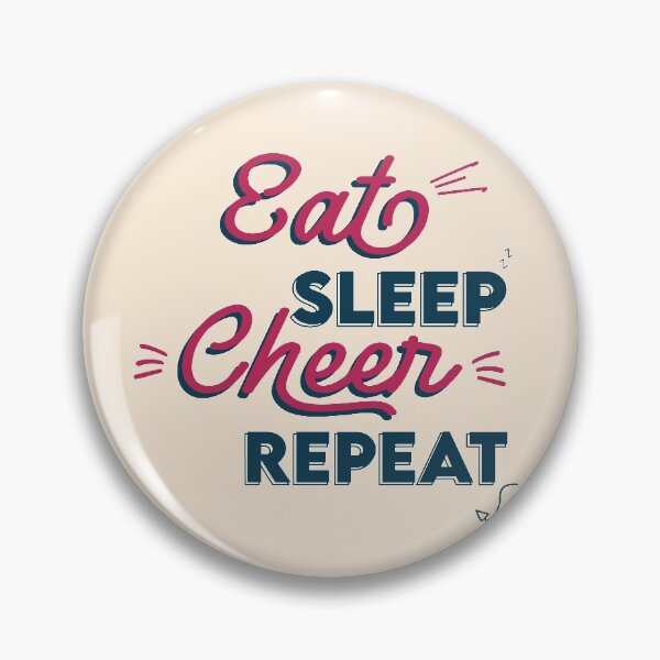 Item preview, Eat Sleep Cheer Repeat designed and sold by Mriganka Gogoi.