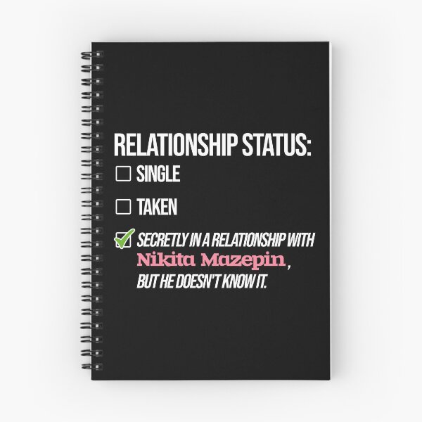 Item preview, Relationship with Nikita Mazepin designed and sold by 2Girls1Shirt.