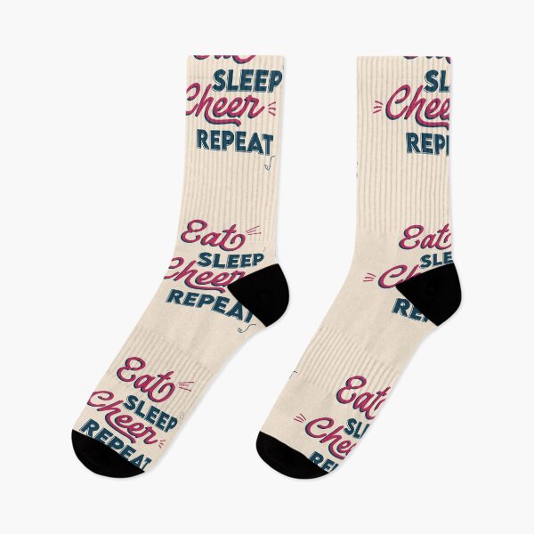 Item preview, Eat Sleep Cheer Repeat designed and sold by Mriganka Gogoi.