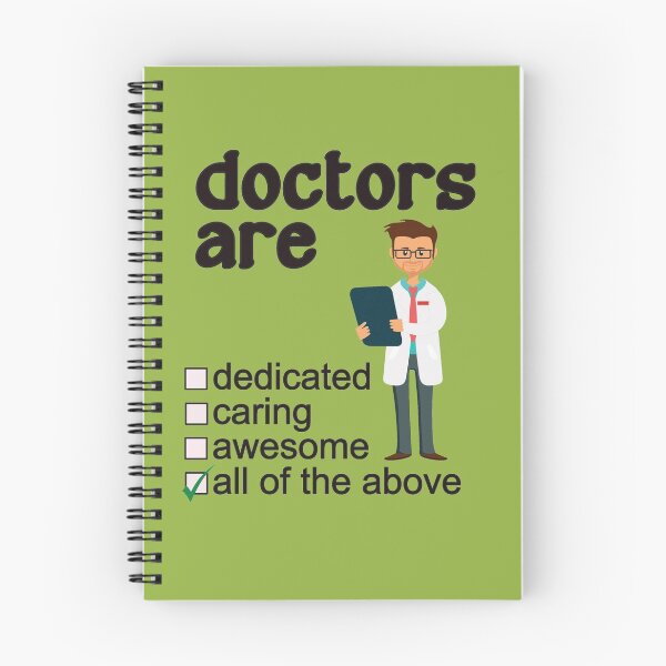 Item preview, Doctors Are Dedicated Caring Awesome - Professions We Love designed and sold by DerekJSmith.
