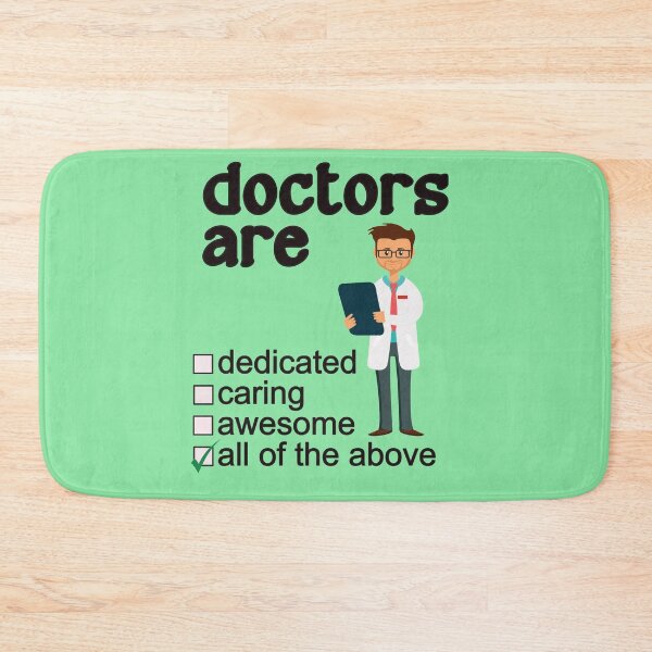 Item preview, Doctors Are Dedicated Caring Awesome - Professions We Love designed and sold by DerekJSmith.