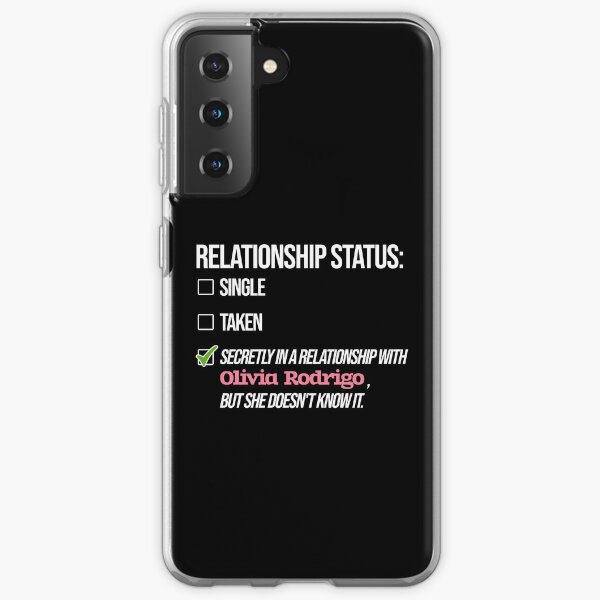 Relationship with Olivia Rodrigo Samsung Galaxy Soft Case