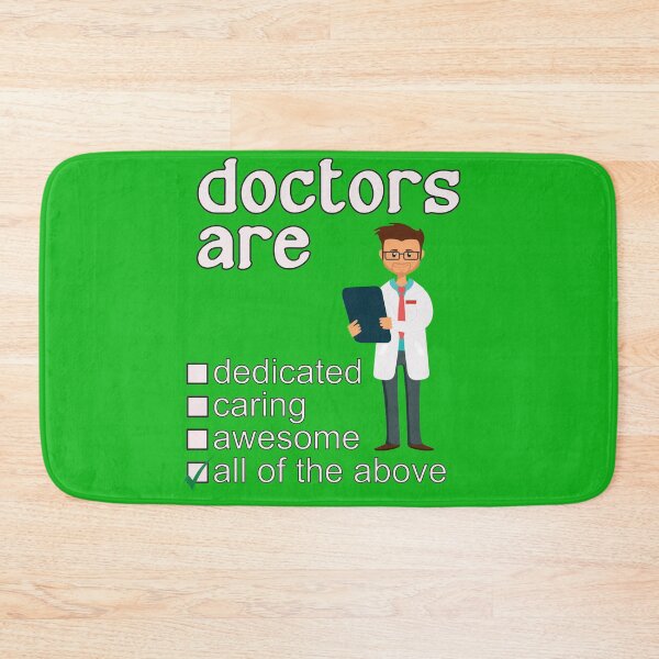 Item preview, Doctors Are Dedicated Caring Awesome - Professions We Love designed and sold by DerekJSmith.