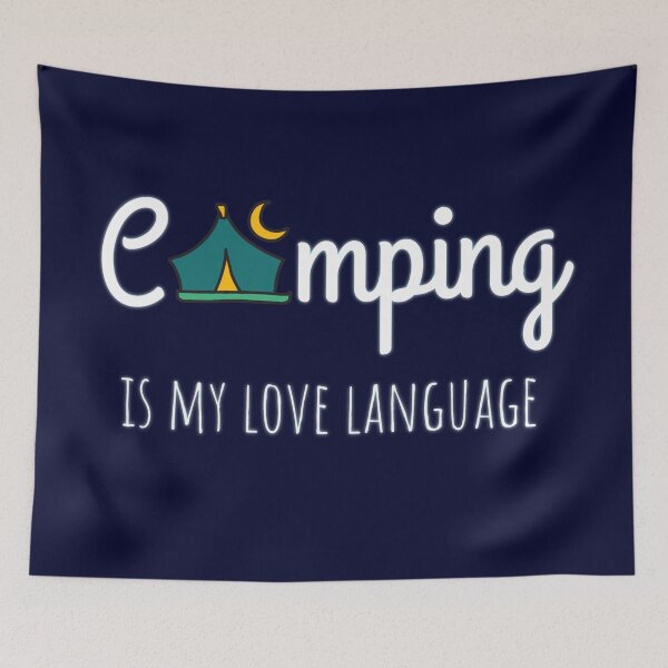 Item preview, Camping Is My Love Language designed and sold by Nesro34.