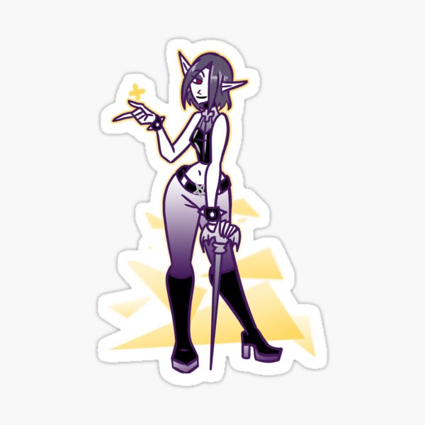 Birthday Missi Sparkle Sticker