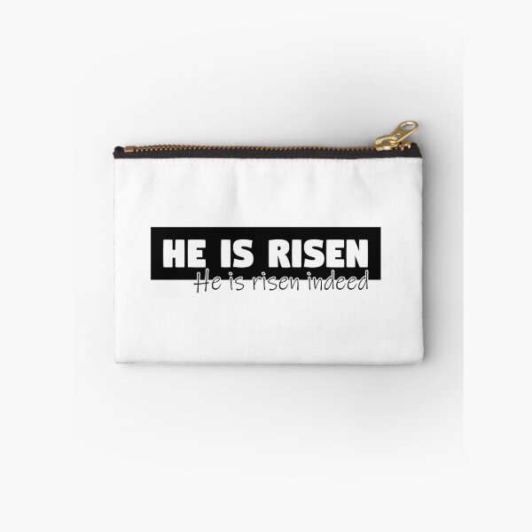 Item preview, He Is Risen, He is risen indeed designed and sold by ReformedBeard.