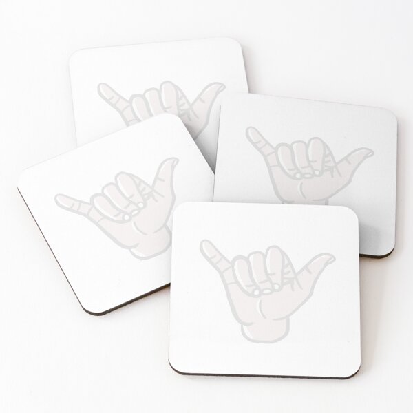 Item preview, white aloha hand designed and sold by REBDesignz.
