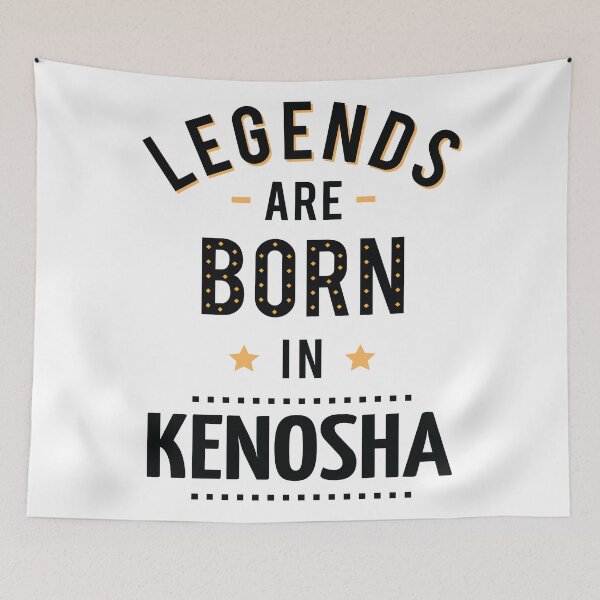 Item preview, Legends Are Born In Kenosha designed and sold by FiveNiches.