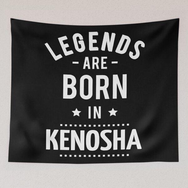 Item preview, Legends Are Born In Kenosha designed and sold by FiveNiches.