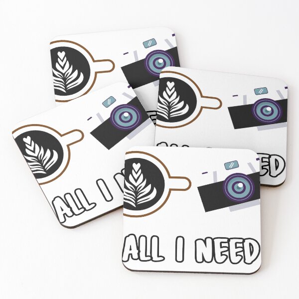 Item preview, all i need is coffee and my camera designed and sold by yourstyles005.