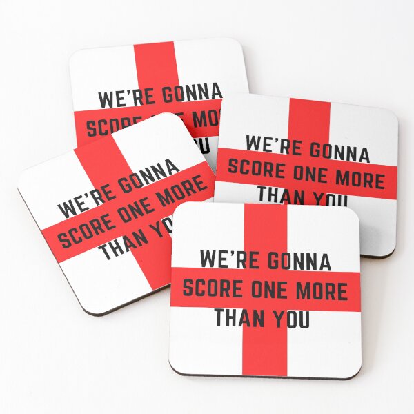 Item preview, We're Gonna Score One More Than You - England designed and sold by (Not) The Wednesday Shop.