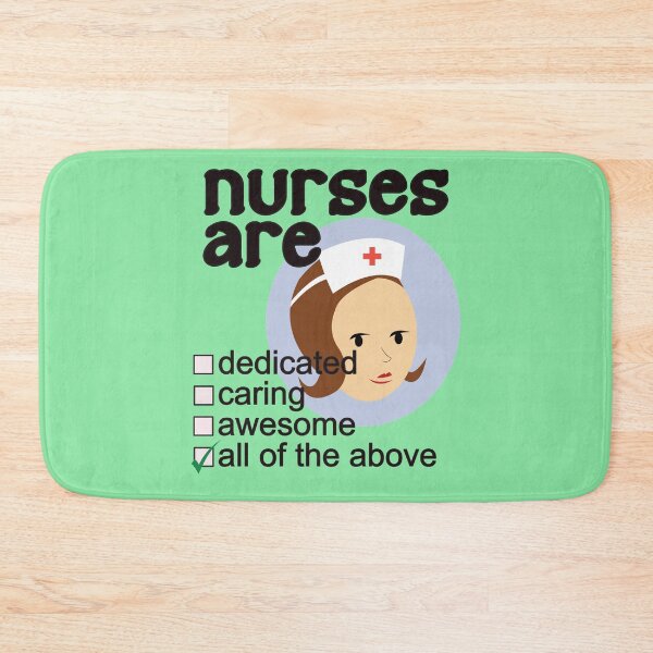Item preview, Nurses Are Dedicated Caring Awesome - Professions We Love designed and sold by DerekJSmith.