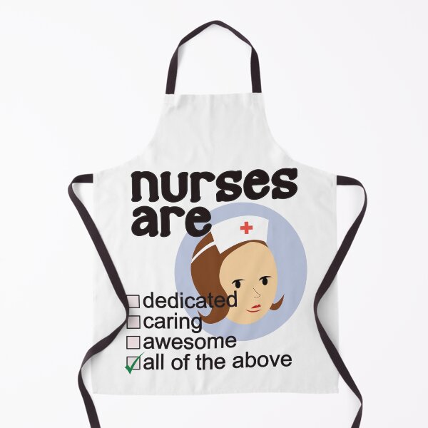 Item preview, Nurses Are Dedicated Caring Awesome - Professions We Love designed and sold by DerekJSmith.