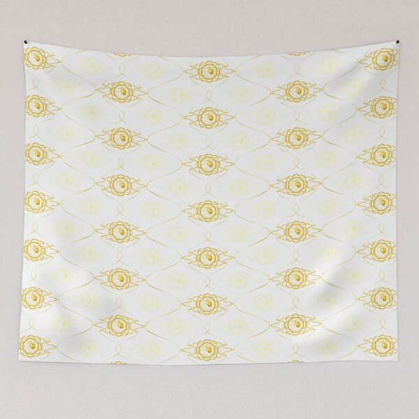 Item preview, Katy Perry Never Really Over Gold Batik Pattern White Background 2 designed and sold by cryaboutitnow.