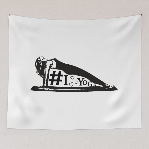 Item preview, I Love Yoga designed and sold by Hashtagzzz.