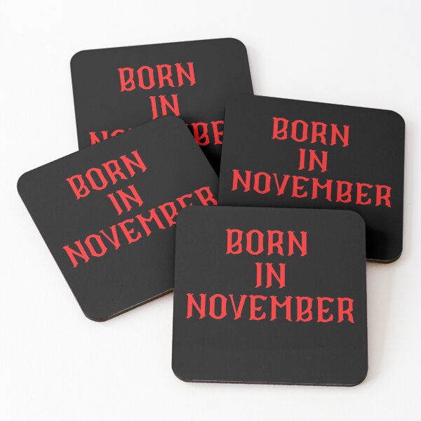 Artikelvorschau, GEBOREN IM NOVEMBER entworfen und verkauft von Tshirtpedia.