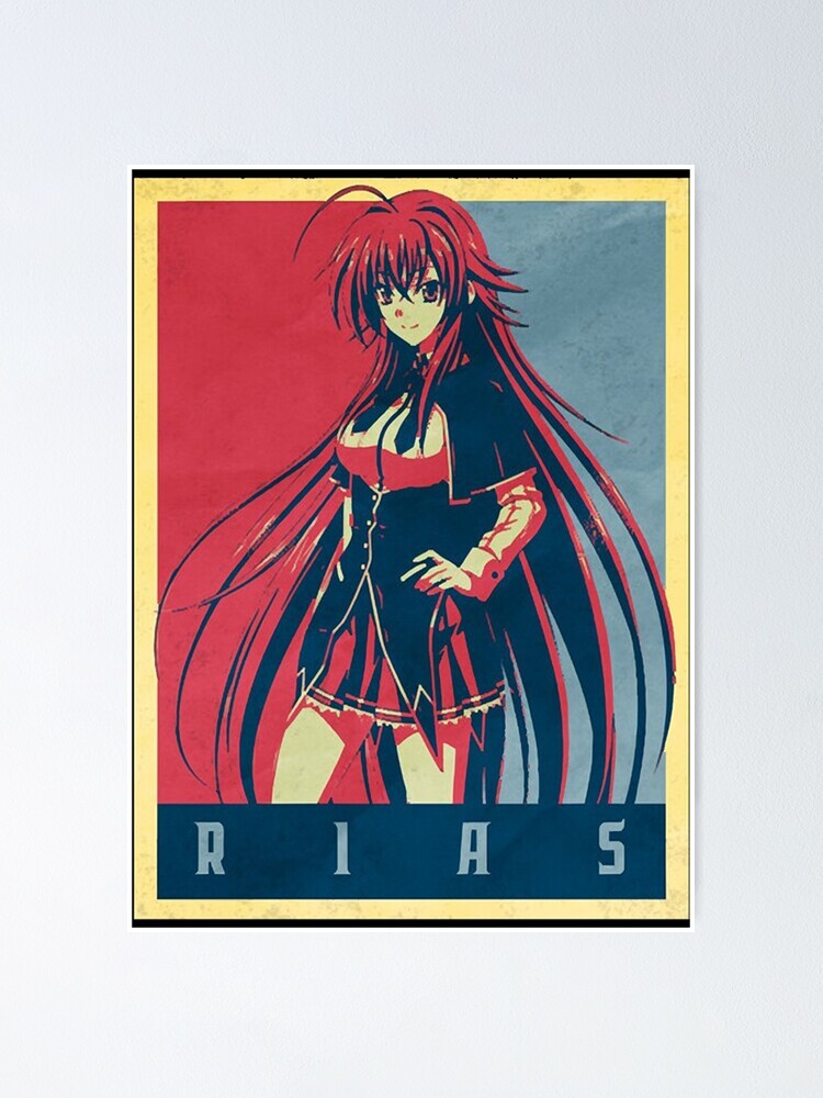 High School DxD Anime Main Characters Poster for Sale by MariaThelma5