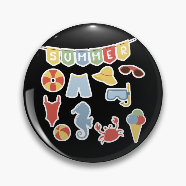 Item preview, Summer asthetic Sticker Pack designed and sold by Fine Art California.