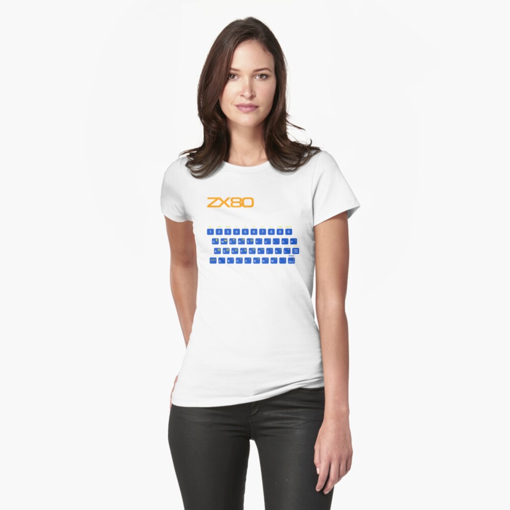 Item preview, Fitted T-Shirt designed and sold by squinter-mac.