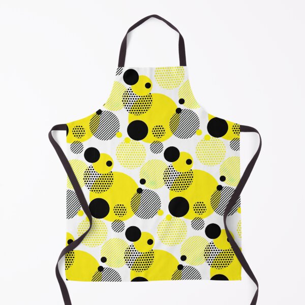 Item preview, Black, White and Yellow Polka dot, Black and White Polka dot Pattern, Black and White Polka dot Design, Polka Dot designed and sold by graphic-genie.