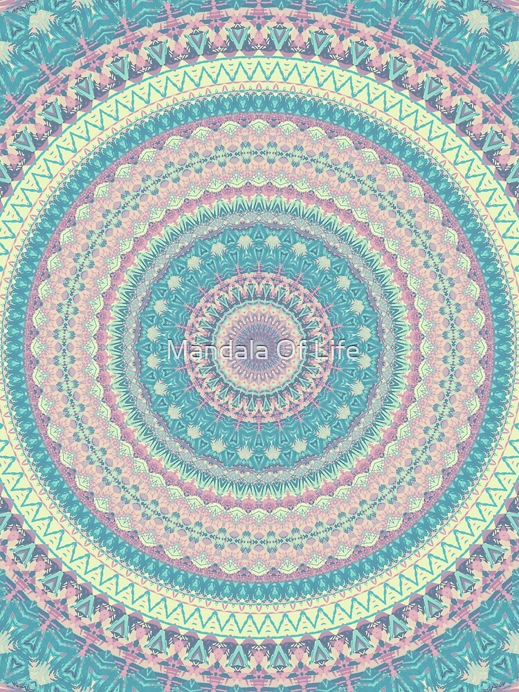 Thumbnail 3 of 3, Scarf, Mandala 143 designed and sold by PatternsofLife.