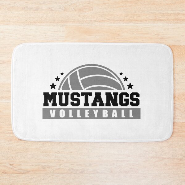 Item preview, Sports Jersey Mustangs Volleyball Coach Sports Team Spirit Wear Gift Idea print designed and sold by SweetiCrafts.