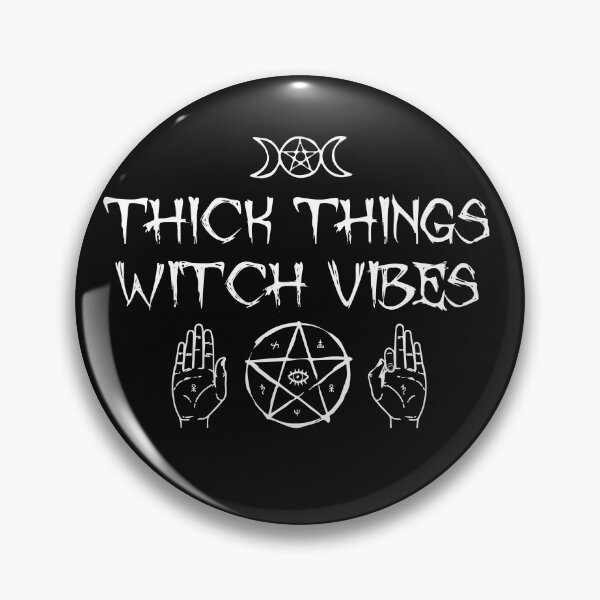 Item preview, Thick Things Witch Vibes Witches Pentagram Star Spooky Halloween costume designed and sold by alenaz.