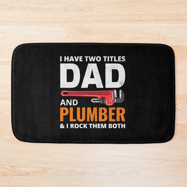 Item preview, Plumber Plumbing Craftsman Pipefitter Dad Fathers day designed and sold by CuteDesigns1.