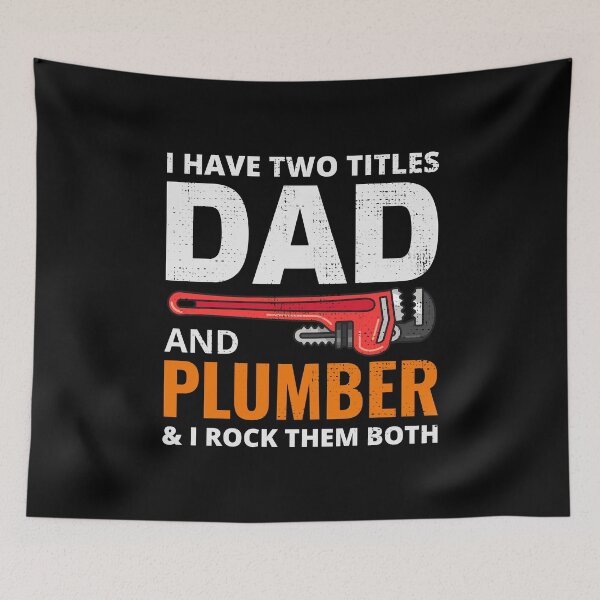 Item preview, Plumber Plumbing Craftsman Pipefitter Dad Fathers day designed and sold by CuteDesigns1.
