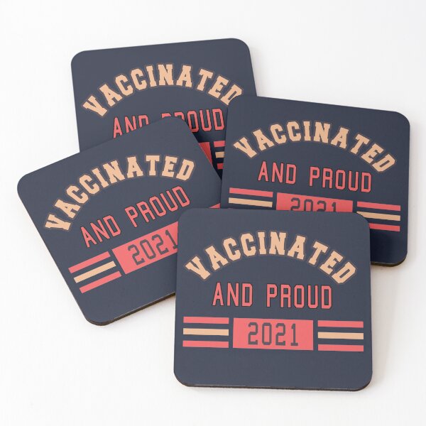 Item preview, Vaccinated And Proud 2021 designed and sold by Color-Sparkle.
