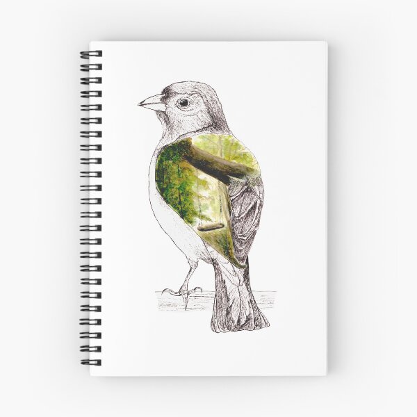 Item preview, Bird and forest  designed and sold by Elena-Kot.