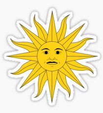 Uruguay Sun Sticker