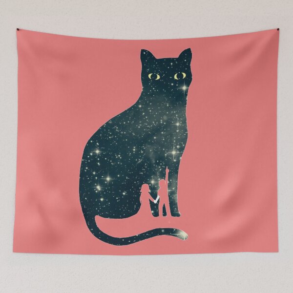 Item preview, Galactic cat designed and sold by Zebra-fashion.