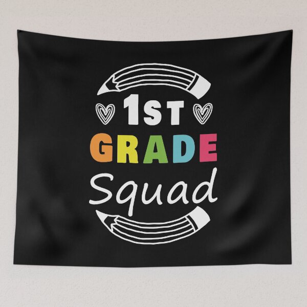 Item preview, 1st Grade Squad First Grade Teacher Student - Back to School Gift Idea designed and sold by Chamssou.