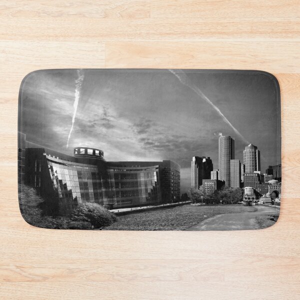 Item preview, United States Courthouse and Rowes Wharf Dramatic Composite Image designed and sold by Stephen Orsillo.
