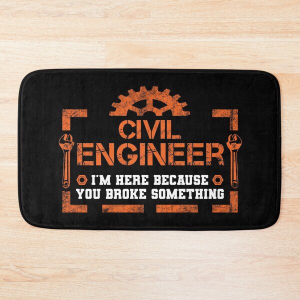 Item preview, Civil engineer designed and sold by Orange Pieces.