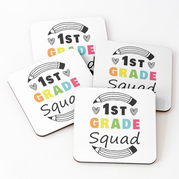 Item preview, 1st Grade Squad First Grade Teacher Student - Back to School Gift Idea designed and sold by Chamssou.