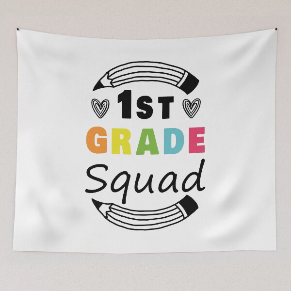 Item preview, 1st Grade Squad First Grade Teacher Student - Back to School Gift Idea designed and sold by Chamssou.