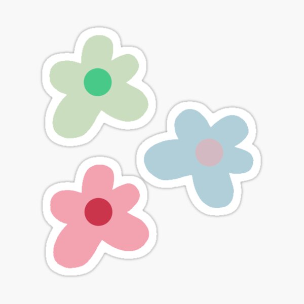 Sticker fleur bouquet