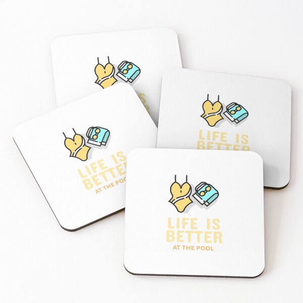 Item preview, Life is better at the pool designed and sold by Chidokart.