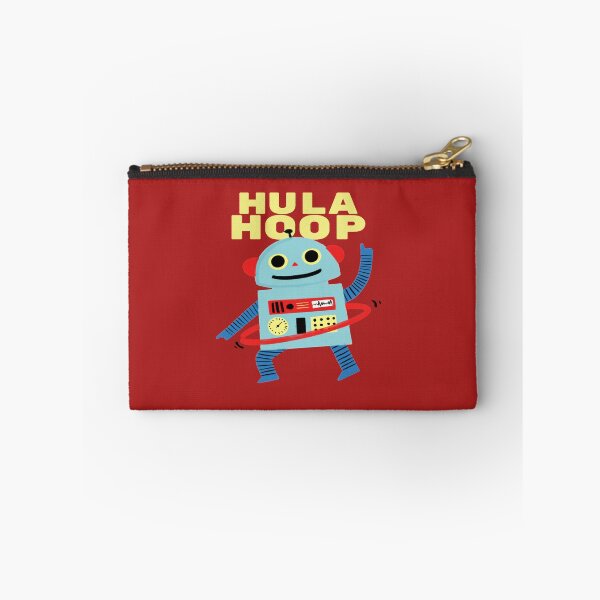 Item preview, CUTE  HULA HOOPING  ROBOT  designed and sold by RetroPlaceee.