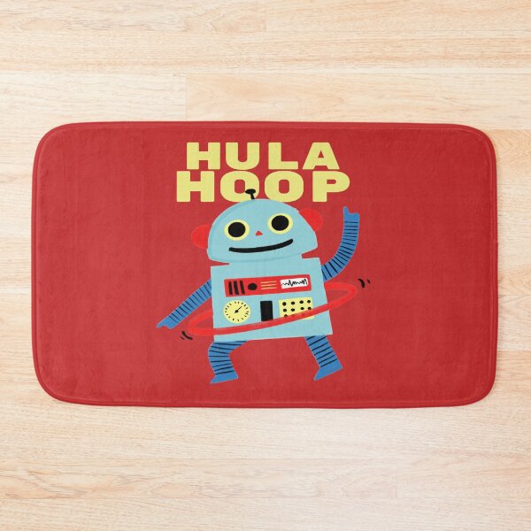 Item preview, CUTE  HULA HOOPING  ROBOT  designed and sold by RetroPlaceee.
