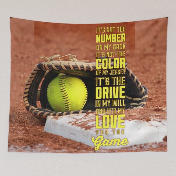 Item preview, Softball - It's my love for the game designed and sold by LeHongTien.