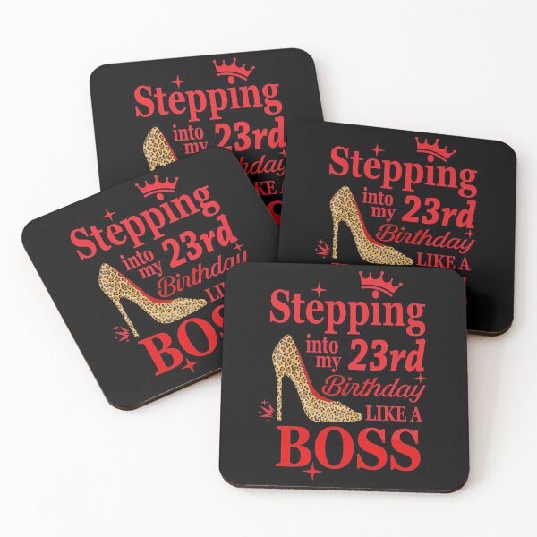 Item preview, Stepping into my 23rd birthday like a boss  designed and sold by REApparelCo.