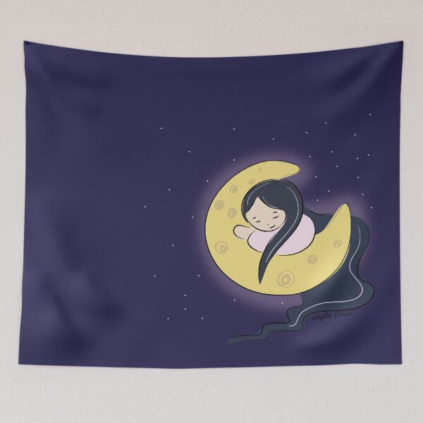 Item preview, Moon girl designed and sold by maryfiorucci.