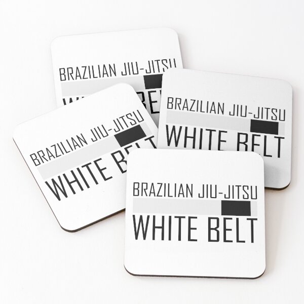 Item preview, BJJ white belt - Brazilian Jiu-jitsu designed and sold by AJ-DesignCo.