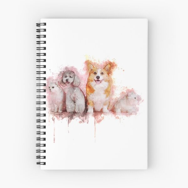 Item preview, Ink creative cute dog and cat alliance designed and sold by Nava Sophia.