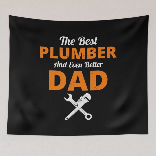 Item preview, Plumber Plumbing Craftsman Pipefitter Dad Fathers day designed and sold by CuteDesigns1.