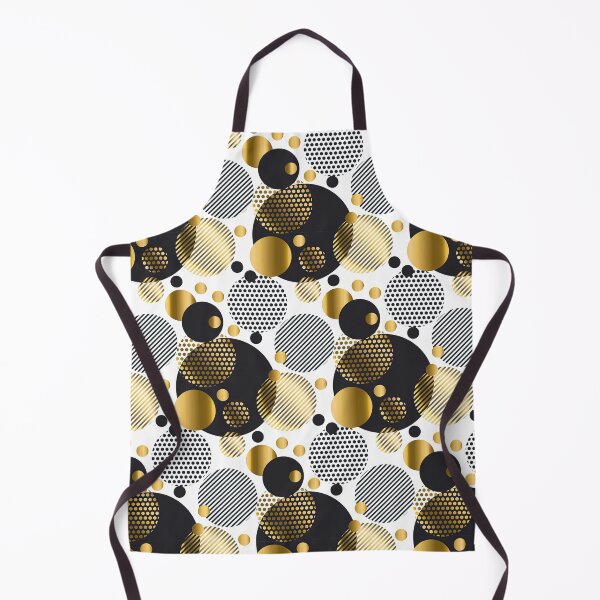 Item preview, Black, White and Gold Polka dot, Black and White Polka dot Pattern, Black and White Polka dot Design, Polka Dot designed and sold by graphic-genie.